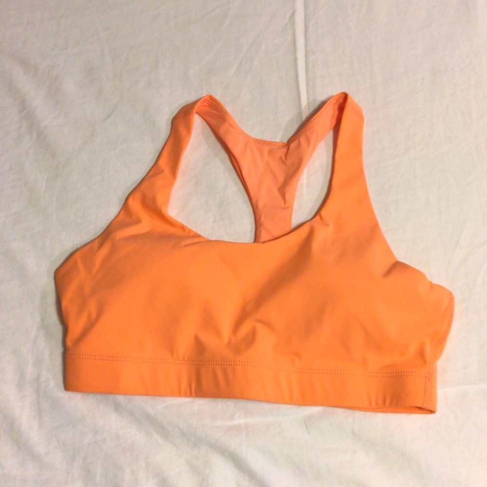 NEW Outdoor Voices orange sports bra